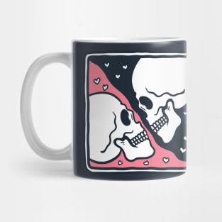 Valentine's Couple Skulls Mug